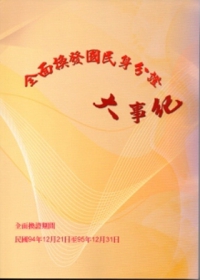 全面換發國民身分證大事紀