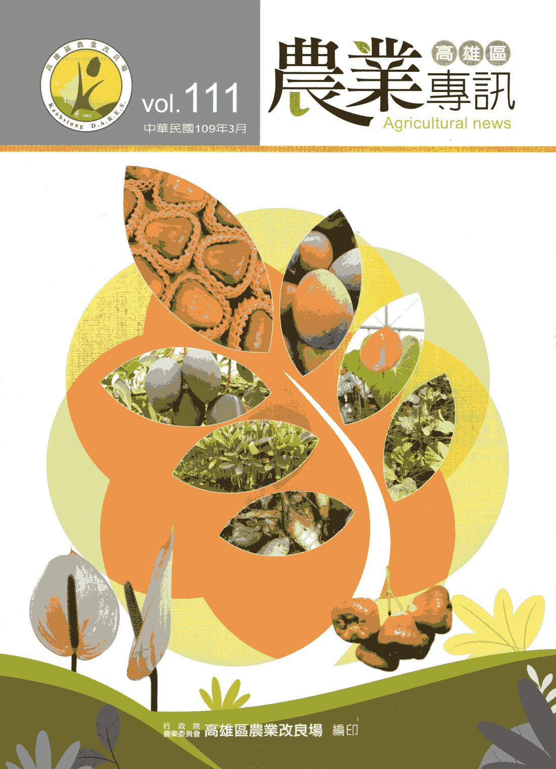 高雄區農業專訊第111期(109/0