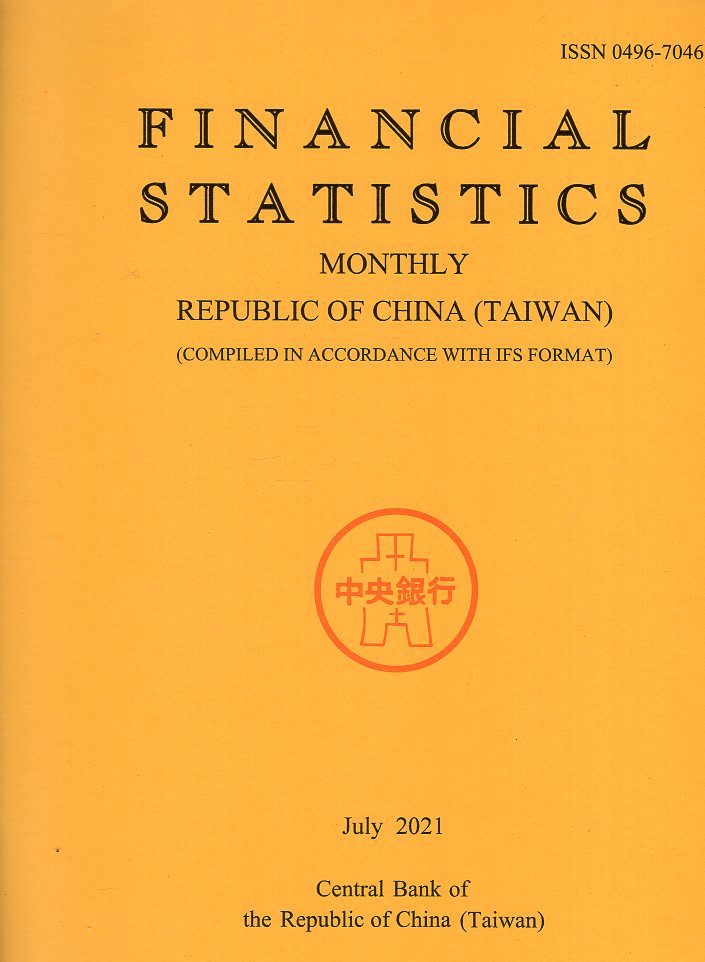Financial Statistics Monthly Republic of China (Taiwan) 2021/07