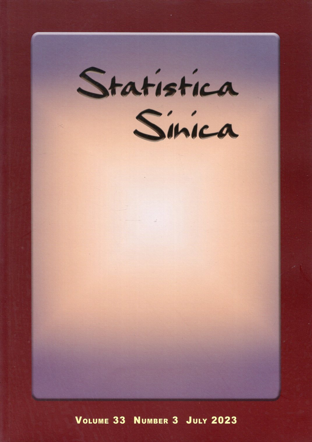 Statistica Sinica 