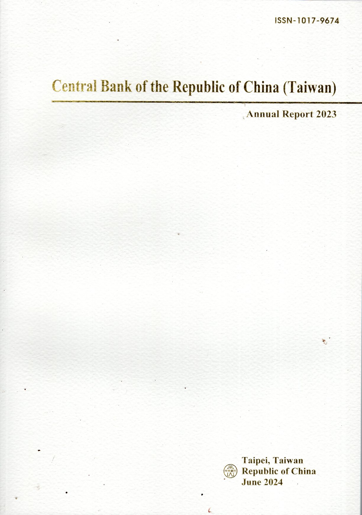 Central Bank of the Republic of China (Taiwan) Annual Report 2023(113/06)