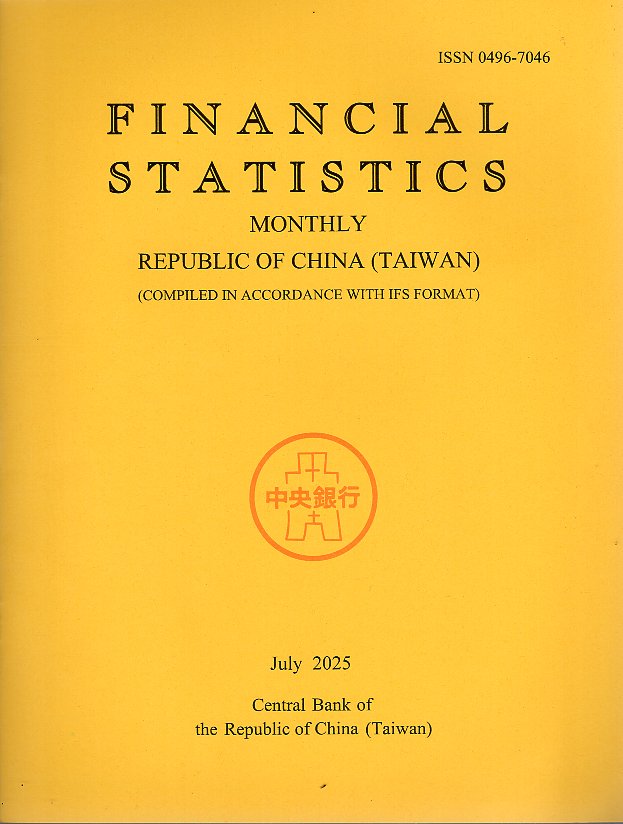 Financial Statistics Monthly Republic of China (Taiwan) 2025/07
