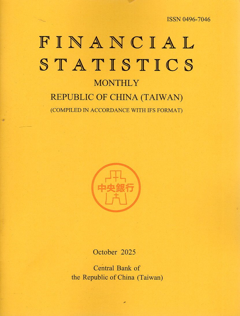 Financial Statistics Monthly Republic of China (Taiwan) 2025/10